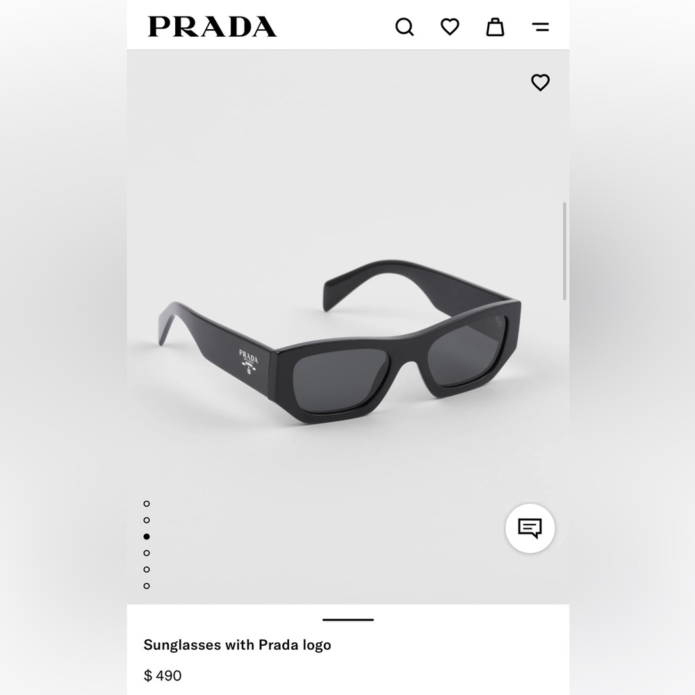 {Prada} Black Shades